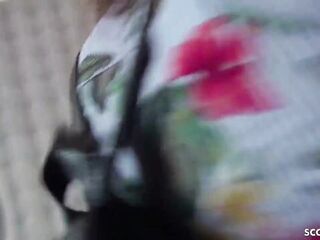 GERMAN SCOUT - first Time ANAL for 18yr young College Teen