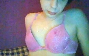 Tgirl playing on cam