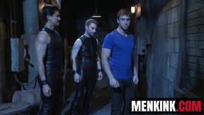 Kinky masters tease and edge Connor Maguire till he fully submits