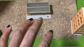 Giantess Capturing Tiny Humans