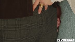 VIXEN Flawless Redhead Nicole Vaunt Has The Most Intense Orgasm In Passionate Sex With Fan