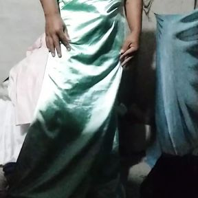 Crossdresser My free day in evening dress