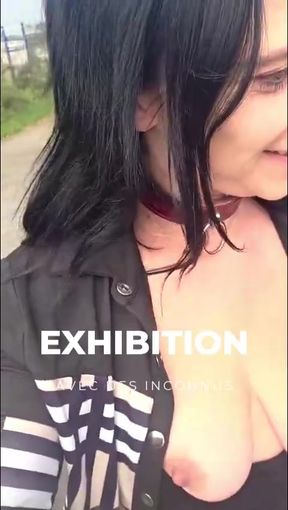 A girl, breasts and buttocks in the air, in the middle of an exhibition!!<br />
What do you do??? Here is the answer in video!!