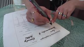 A hot blonde MILF takes a big hard cock