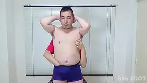 Bft-0030 - 163x78x31元格闘家ノンケ初撮影