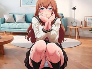 Instructions for anal climax out of sex-toys. Spanish-speaking teacher.
