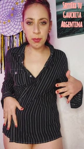 The Loan Shark Is Back for More From Me Now He's Collecting by Fucking Me Cuckold JOI