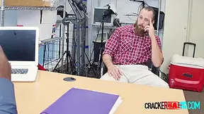 Broke Country Cracker Comes In To Directors Office To Make Fast Cash