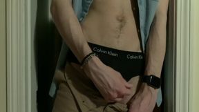 Voluptuous Twink De-Bathrobe and Fap Session
