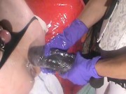 SUBMISSIVE HUSBAND-Kinky Pegging From Dominate Wife