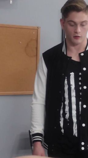 Nerd Boy Gets Stripped Down By The Cool Boy From Class   Clip 1