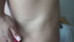 Hot cum show with oil and dildo, do you want to see how i fuck oil pussy with dildo?