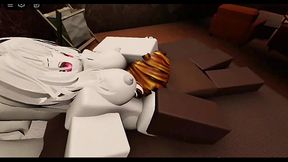 A honeymoon with a robloxian girl