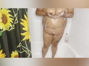 BBW SHOWER SCENE