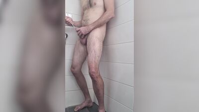 Filling bladder with water and piss and cum