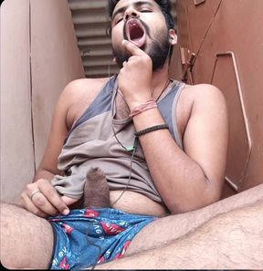 A Sexy Masturbater Doing Handjob with Full of Hornyness