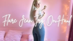 Are Flare Jeans Worth the Hype? Try-On Haul + Honest Thought