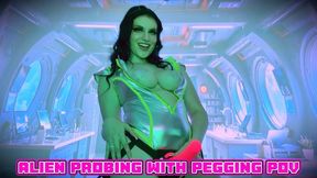 Alien's Probing with Pegging POV