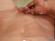 Playing with my clitty in the bath