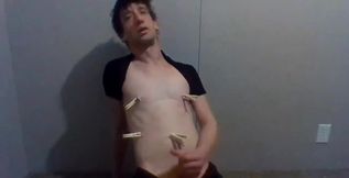 Clothespin Play Fetish Fanclub Video of the Month