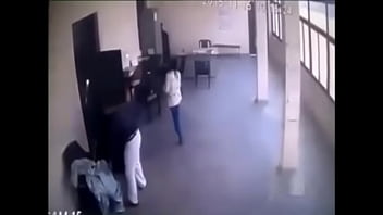 Teacher &amp_ Principal Hot MMS in Staffroom
