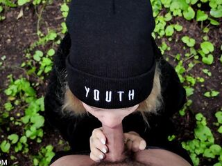 Love to Ride - Love to Screw! Banged Step Sister in the Forest POV