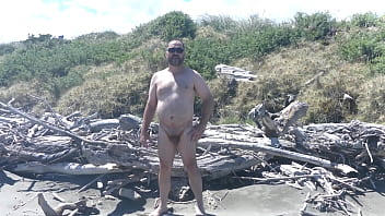 Nude at the beach