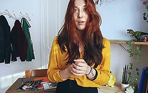 BACKTOSCHOOL2019 JOI - Teacher caught you reading a porn mag - Madelaine Rousset