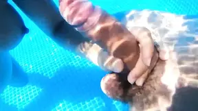 Pregnant HOT MOM shows huge natural knockers as she gives a sloppy BJ by the