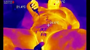 First BBC Sex Machine Fuck: Oiled Up BBW Cums Hard on Your Massive Cock &mdash;  15 Min Ride and Cum Countdown &mdash;  POV Thermal (4K Landscape)