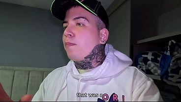 BTS - the actor can'_t get an erection to have sex with Sara Blonde, so her husband acts in to continue the movie