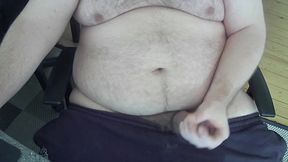 Hunk figure in sweat trousers manmeat out getting rigid taunting then a final supprise lingerie