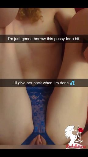 Real Snapchat Fuck- Cheating Cumslut Begs for Creampie -richelle Rose
