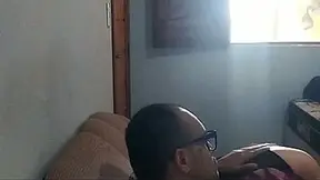 Sexy experienced one seduces and takes control in her room with a big cock