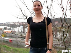 Amateur Iveta pounded in public place