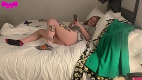 spanking roommate femdom dakota marr otk