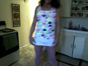 Cross dresser Lisa Love clitty prance Apr 2014