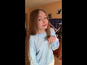 Sexy tattoed girl next door wants u to fuck her