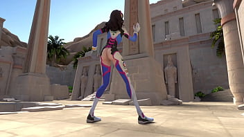 D.Va from Overwatch Dance