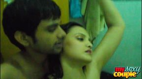 Desi Hot Wife in Shower Filmed by Husband - Sunny and Sonia Sex