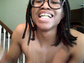 Transsexual eats pickles