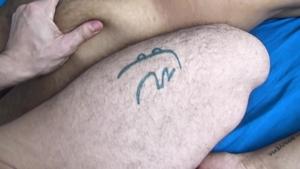 LatinLeche.com - Crossdresser loves uncut dick guy