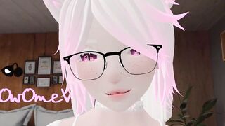 Shy and blushy vtuber takes you home after a date - Romantic point of view VRchat erp - Preview