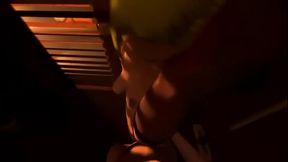 Android 18 getting fuck in the closet