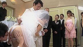 Best Man Takes Bride In Japanese Wedding 1 - Asian