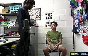 BBC LP officer interrogating two teen perps bareback