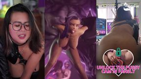 Freaky Hentai Reaction Cute Asian Streamer Goonette Breaks to Pure Overstimulation