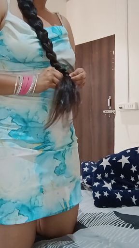 Indian Stepmom Taking Big Dick and Cheated Husband Full Hindi Dirty Talk