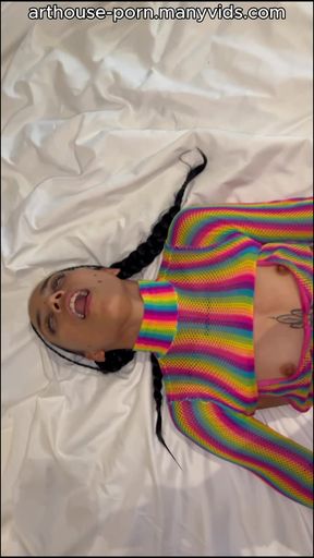 Naughty Latin nymph gets high from how deep my dick fucks her tight pussy