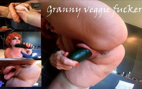 Granny Veggie Fucker